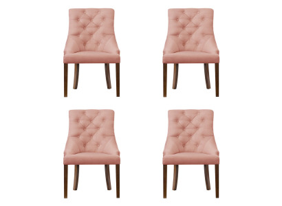 4x Chesterfield Armchair Lounge Club Upholstery Chair Chairs Seat Suite Lehn